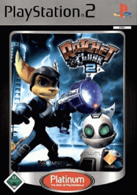 Ratchet and Clank 2: Locked & Loaded PAL Playstation 2 PAL box art